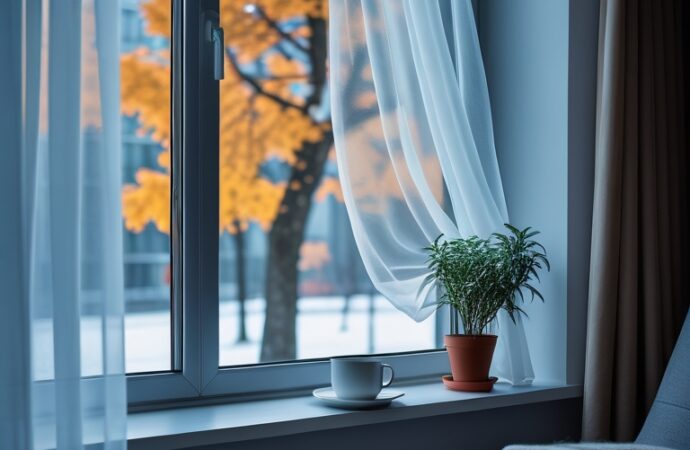 Gdy za oknem smog – kiedy warto otworzyć okna w salonie