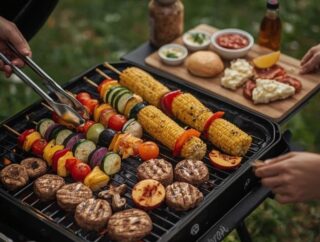 Roślinne smaki z rusztu – lekkie propozycje na majowe grillowanie